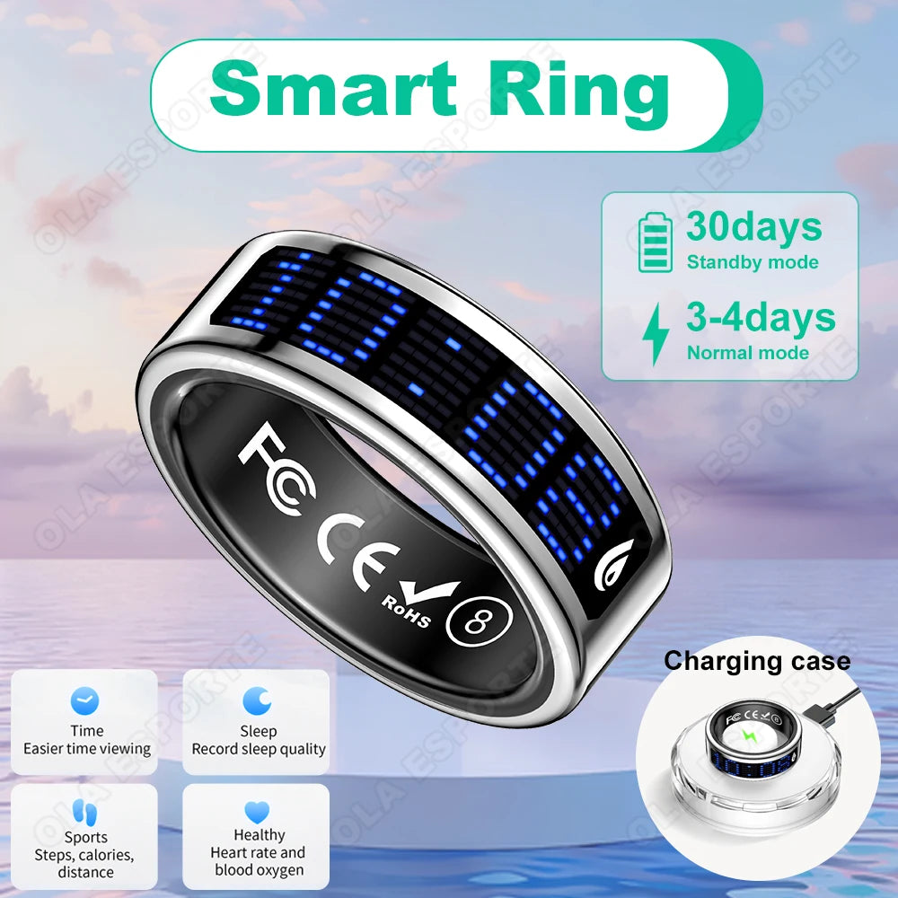 Ola Esporte Smart Ring With Heart Rate And Sleep Tracking
