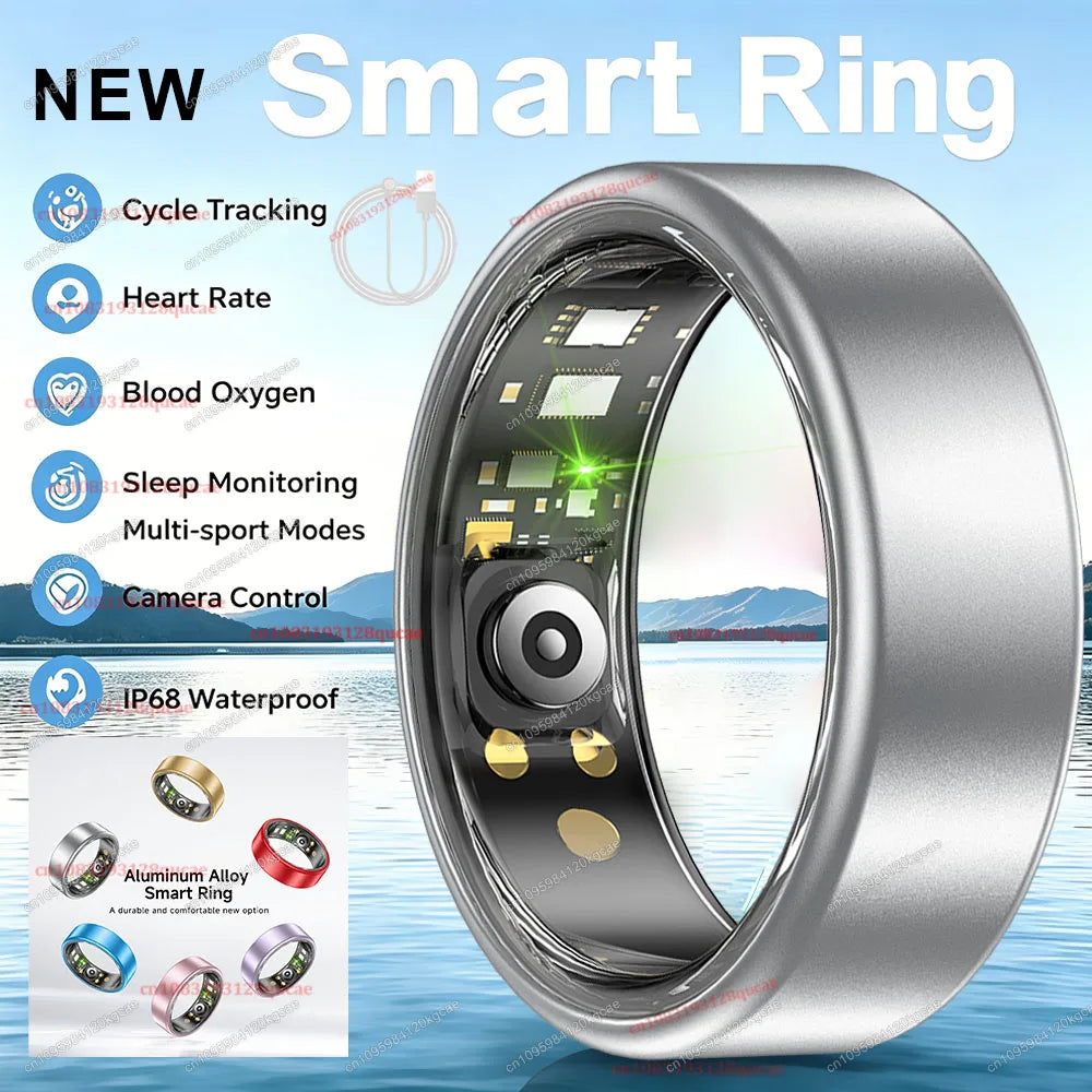 Ola Esporte Smart Ring Health Tracker Heart Rate And Sleep Monitoring