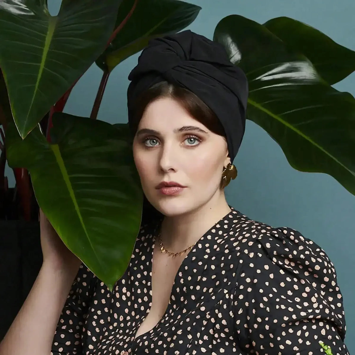 Vintage Soft Cotton Turban Head Wrap Scarf For Women