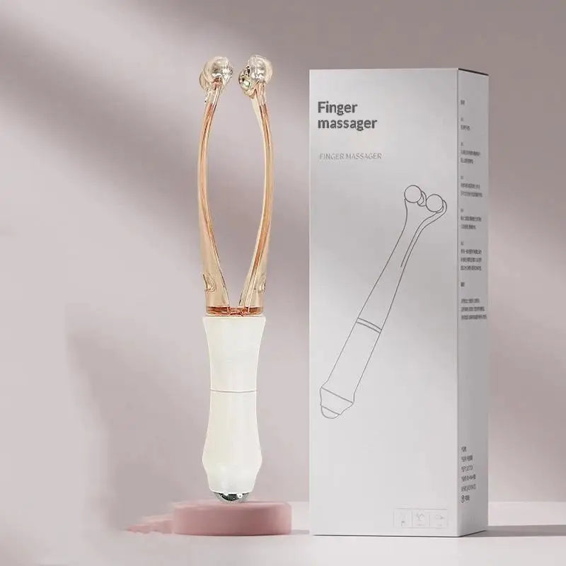 Dual End Finger Acupoint Massager For Hand Fatigue And Circulation