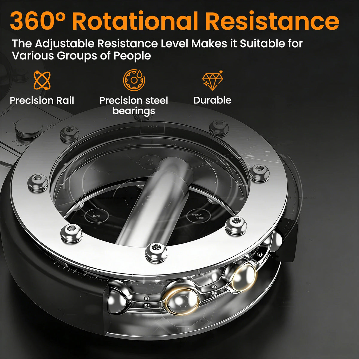 Multifunctional Hand Grip Strength Trainer For Arm And Wrist Conditioning