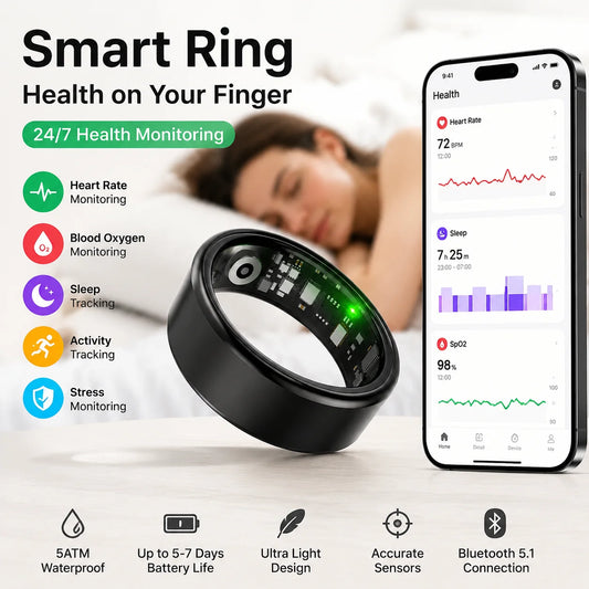 Ola Esporte Smart Ring Heart Rate And GPS Tracker
