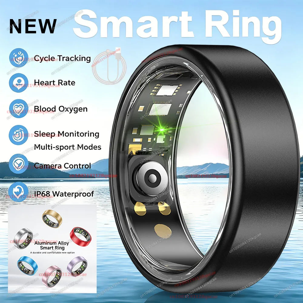 Ola Esporte Smart Ring Health Tracker Heart Rate And Sleep Monitoring