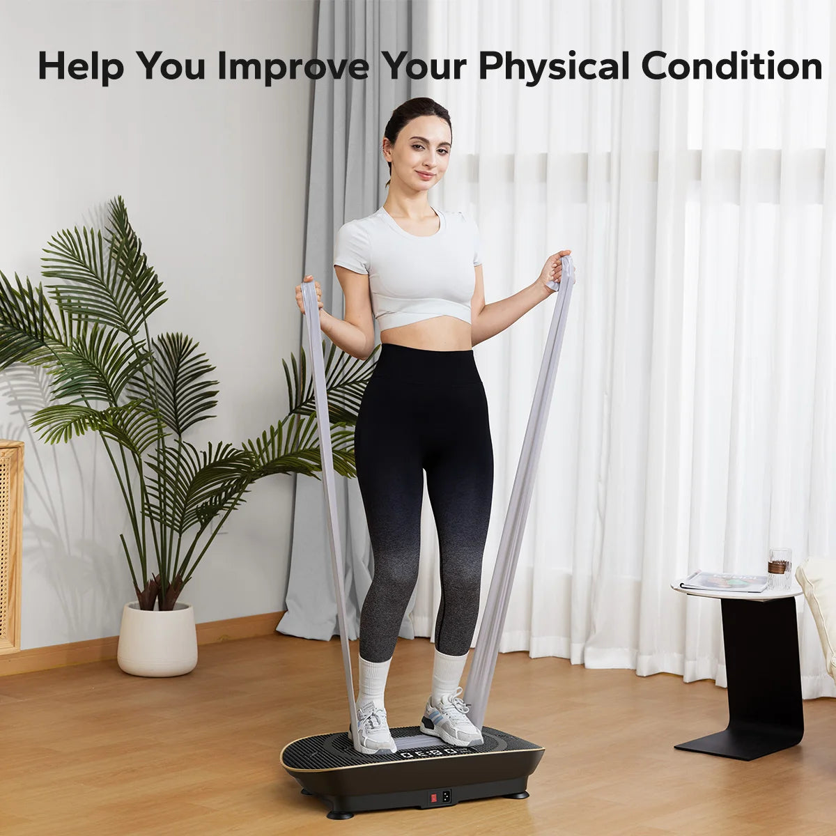 Merach Vibration Plate Exercise Machine For Whole Body Workouts