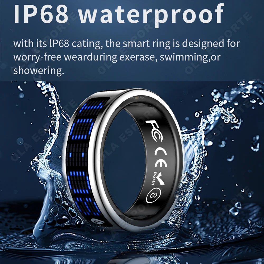 Ola Esporte Smart Ring With Heart Rate And Sleep Tracking