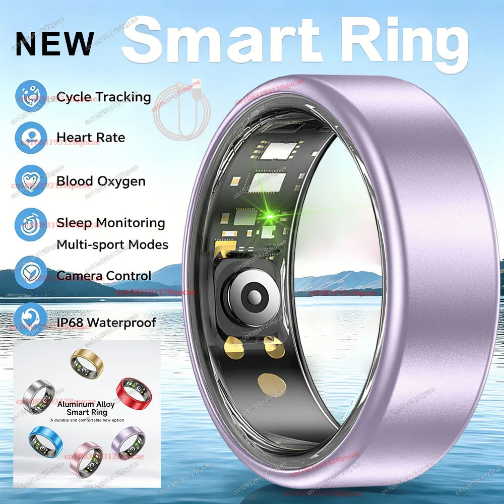 Ola Esporte Smart Ring Health Tracker Heart Rate And Sleep Monitoring