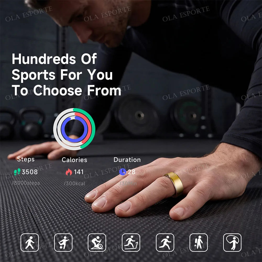 Ola Esporte Smart Ring Heart Rate And GPS Tracker