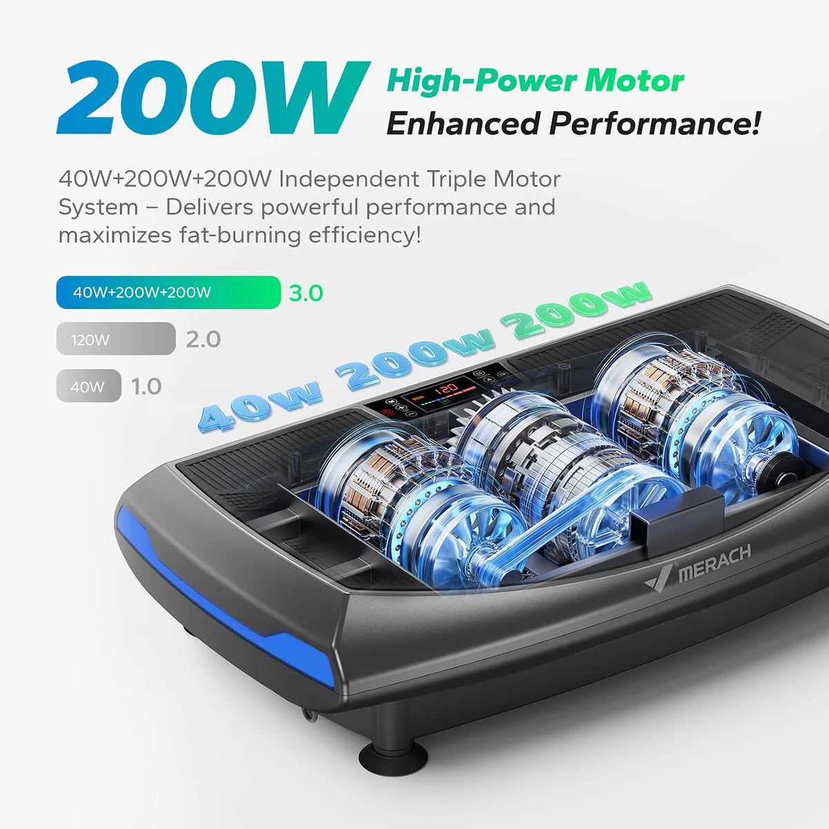 Merach Vibration Plate Exercise Machine For Full Body Workouts