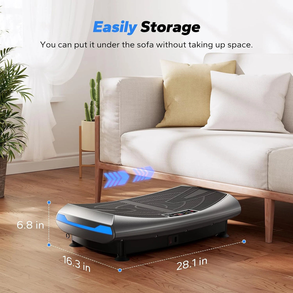 Merach Vibration Plate Exercise Machine For Full Body Workouts