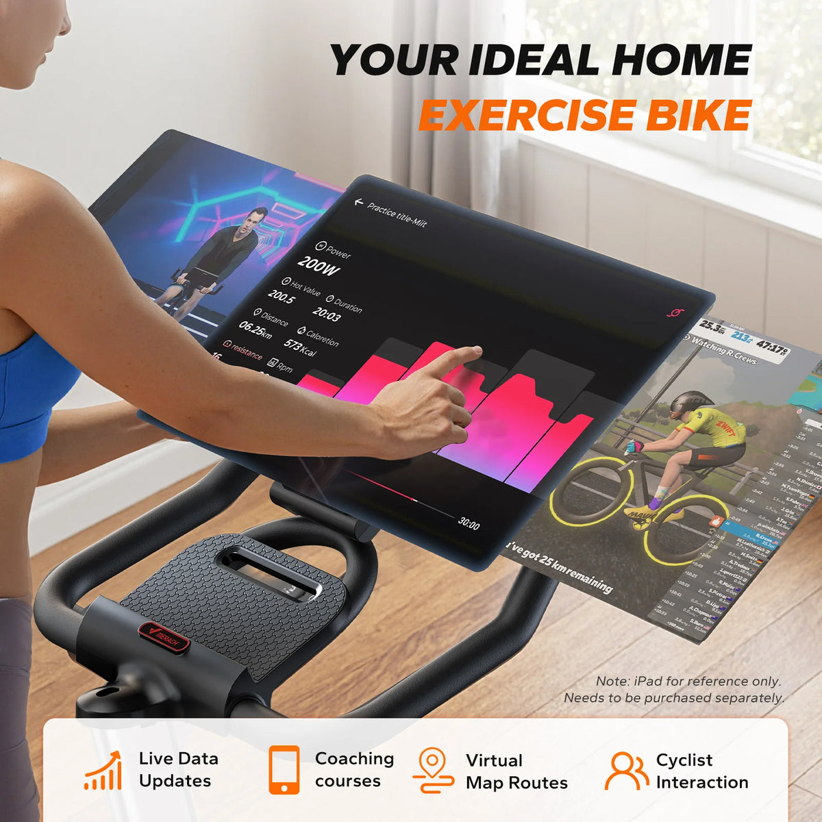 MERACH S38 Indoor Cycling Bike With Magnetic Resistance for Home Fitness