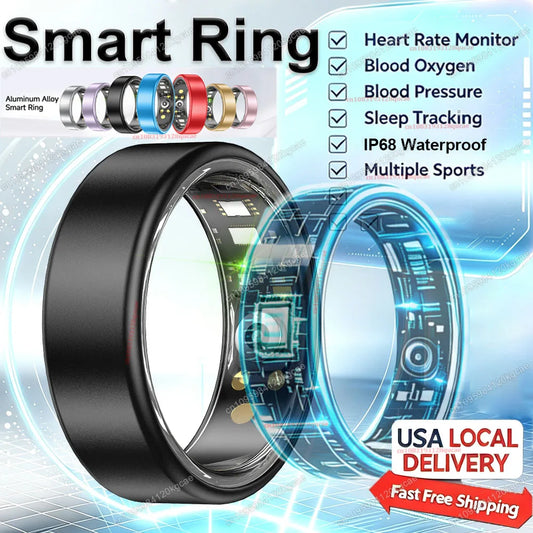 Ola Esporte Smart Ring Health Tracker Heart Rate And Sleep Monitoring