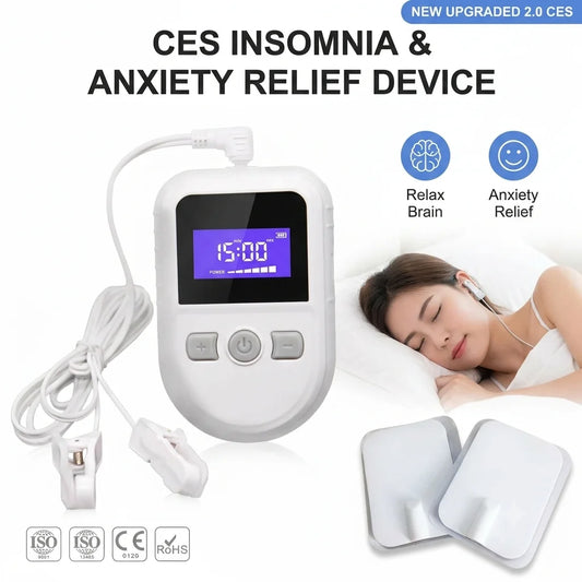 CES Microcurrent Sleep Aid Device for Insomnia Anxiety Relief