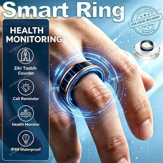 Ola Esporte Smart Ring Heart Rate Blood Oxygen Sleep Display