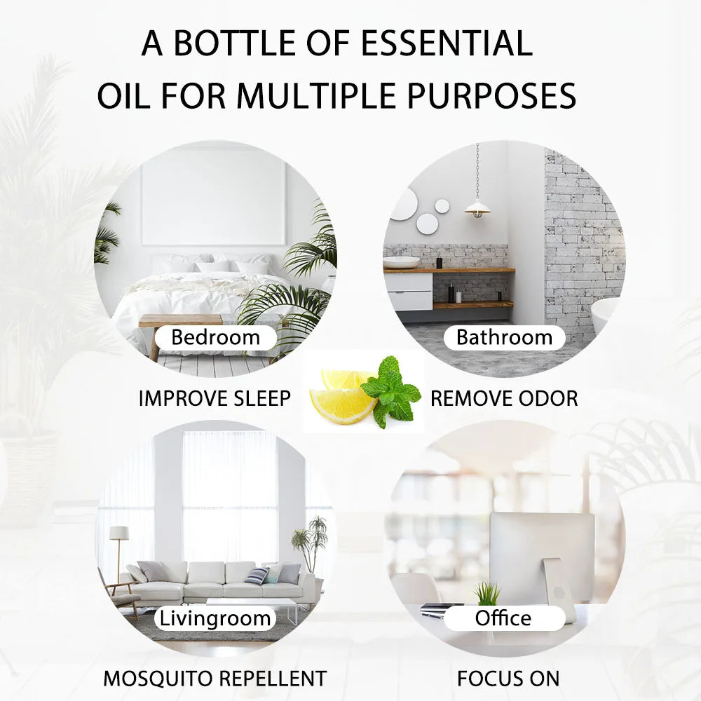 PHATOIL Pure Natural Essential Oil For Aromatherapy And Skin Care