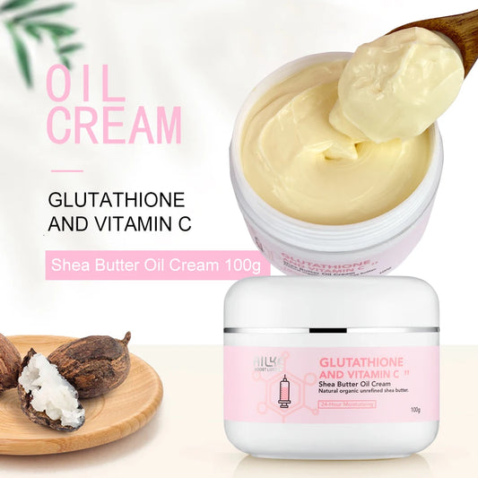 AILKE Natural Whitening Face And Body Cream With Shea Butter
