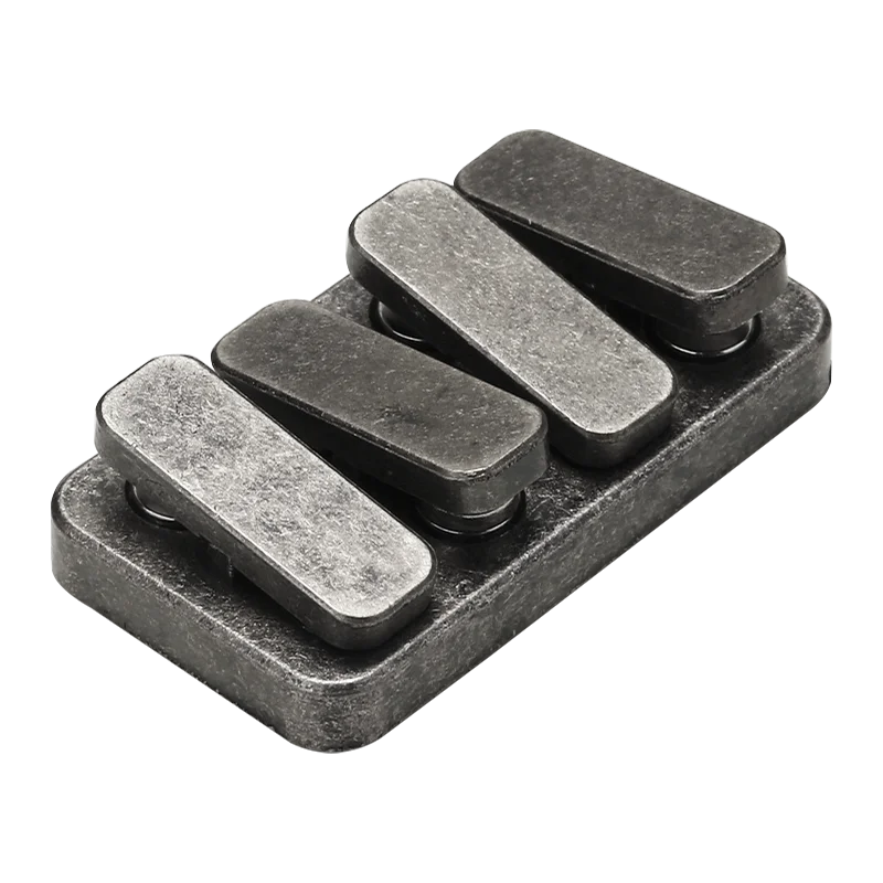 Metal Magnetic Slider Fidget Finger Gyro Decompression Desk Toy