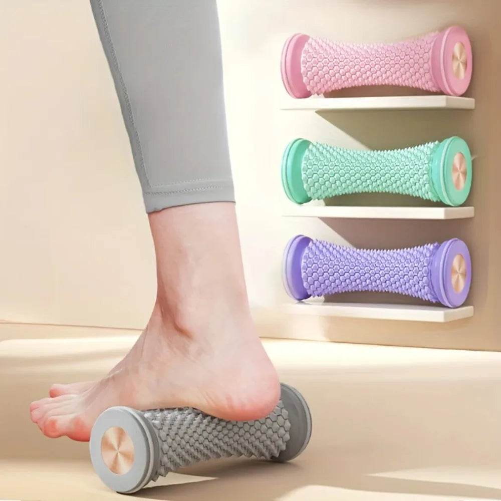 Manual Plastic Foot Massager Roller For Muscle Pain Relief