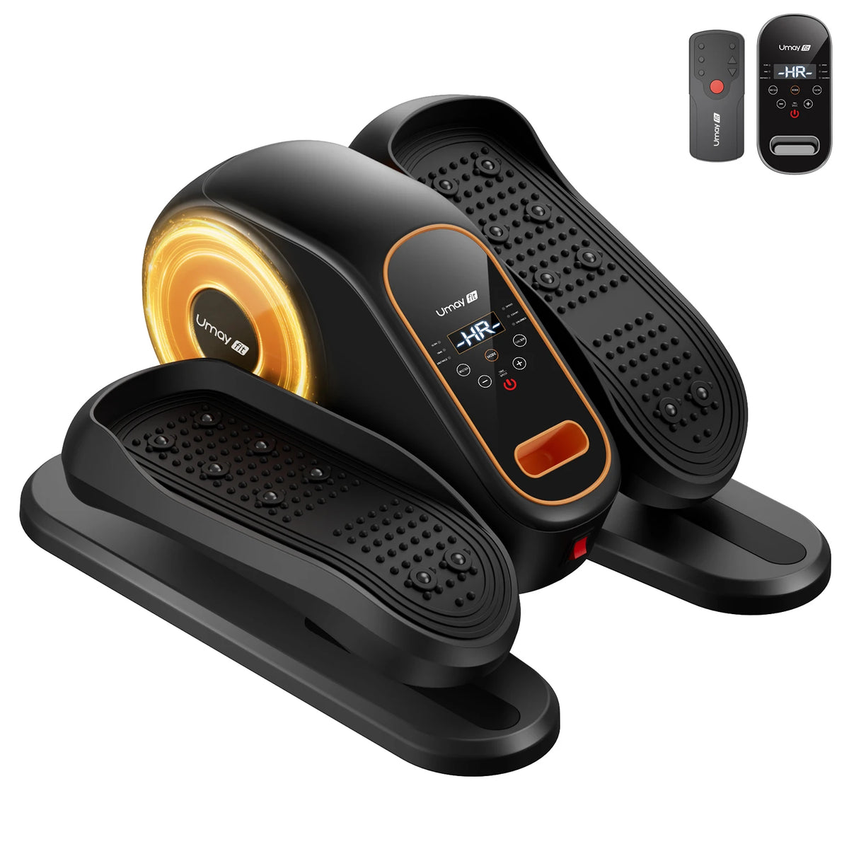 Umay Compact Electric Under Desk Elliptical Machine 12 Speed Remote