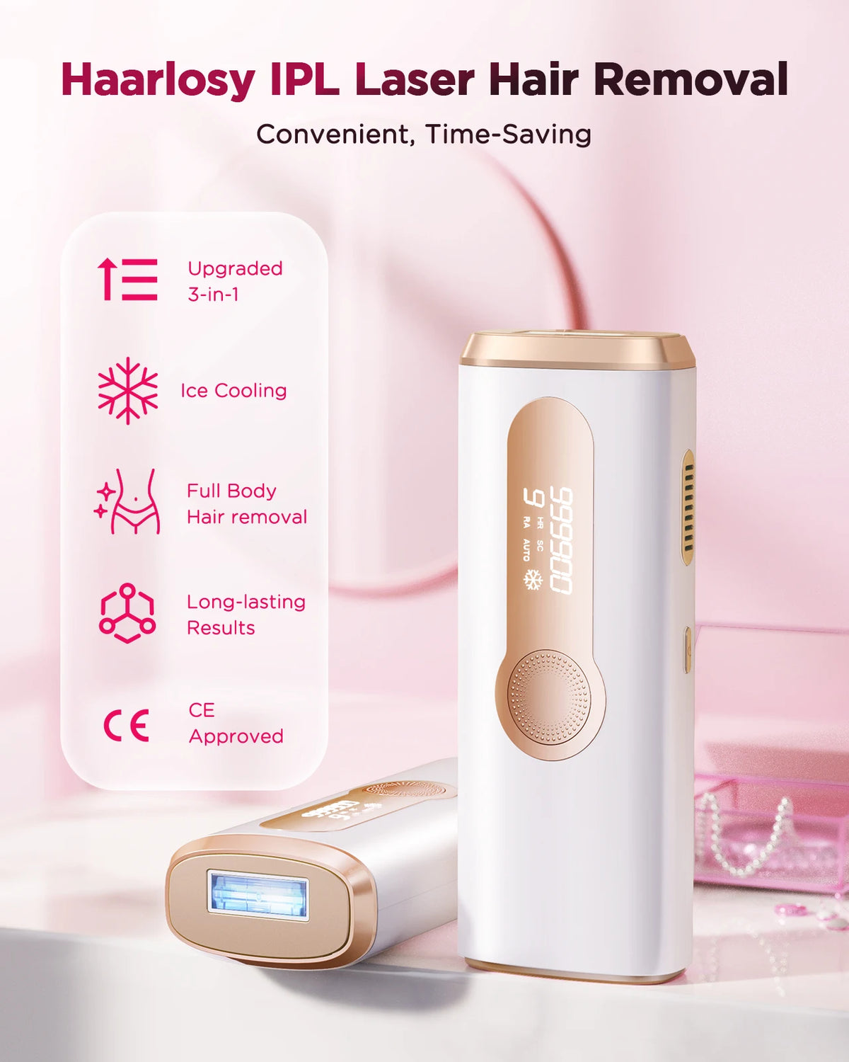 Totmizby IPL Laser Hair Removal Device For Men And Women