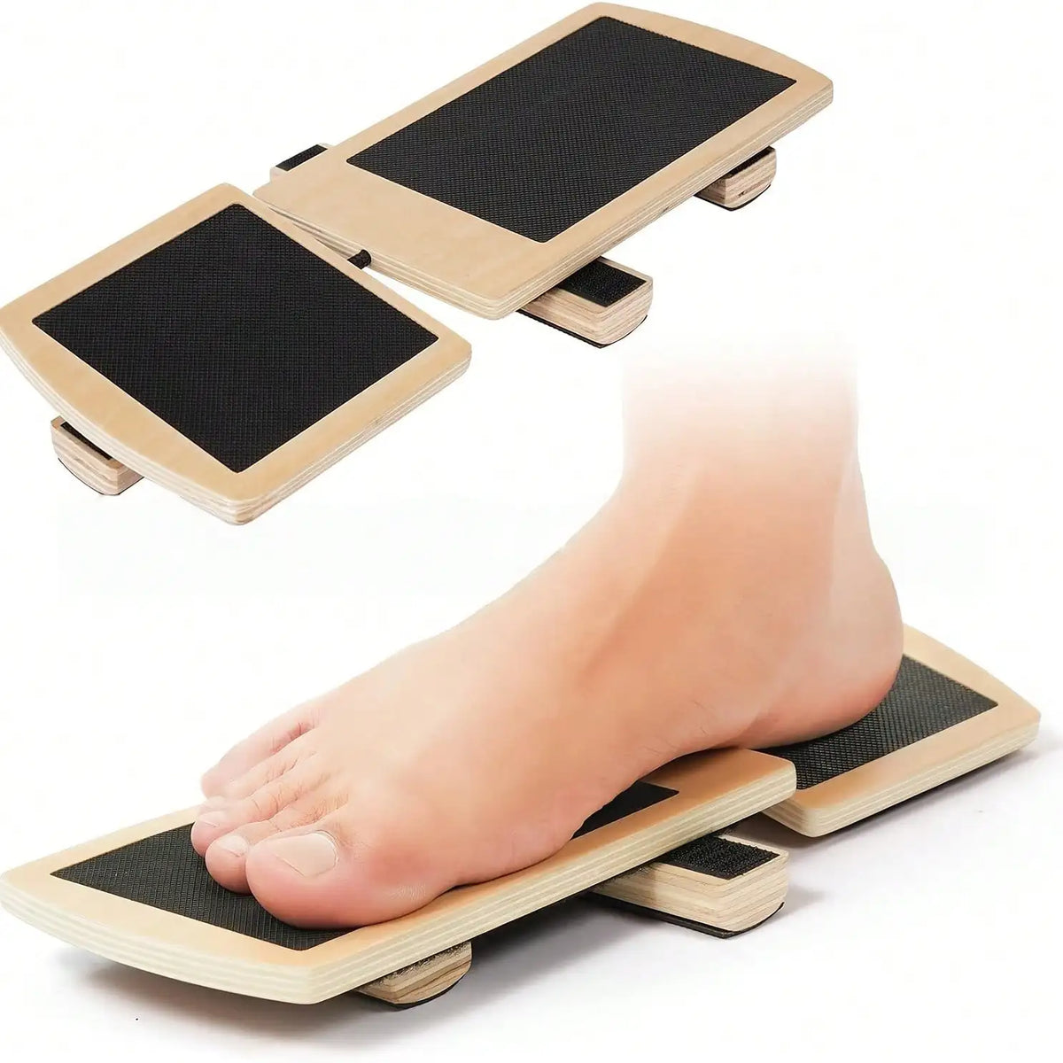 Wooden Ankle Balance Board For Stability And Foot Training