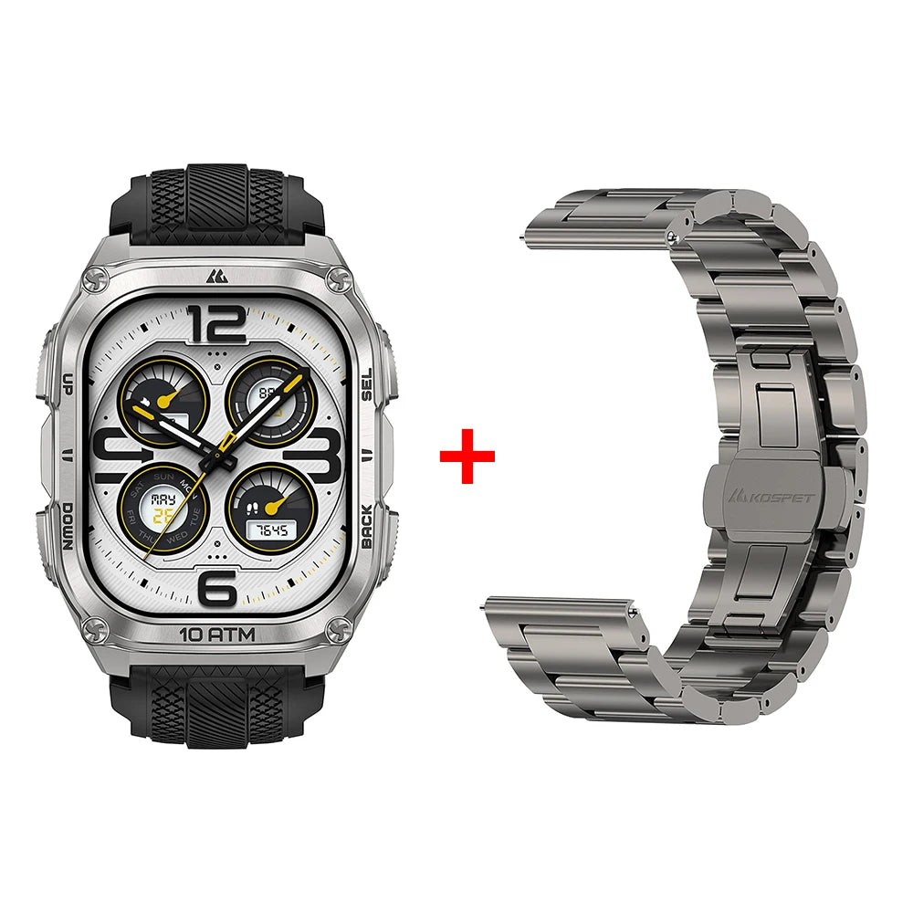 KOSPET Tank M4 Smart Watch With GPS And Health Monitoring