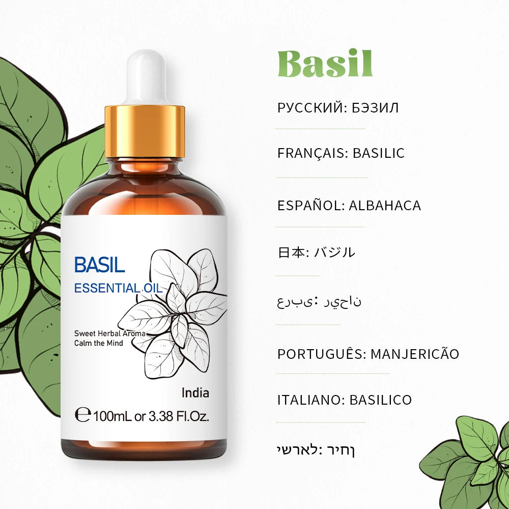 HIQILI Chamomile Essential Oil Pure Steam Distilled Aromatherapy