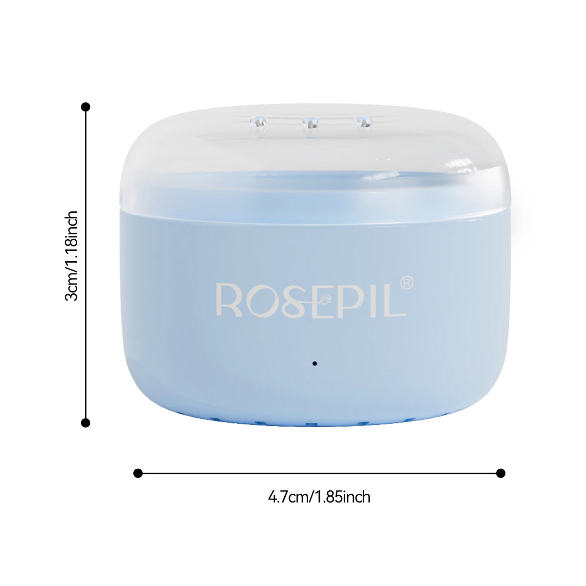 Rosepil Smart Wax Warmer Hair Removal Kit With Fast Charging