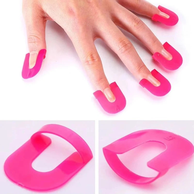 Professional Spill Proof Nail Polish Protectors For Manicure Design