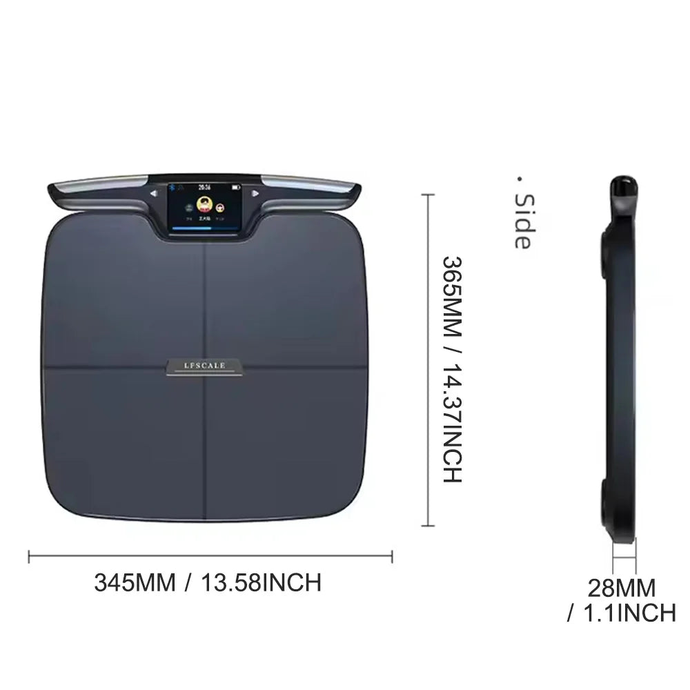 Smart 8 Electrode Body Composition Scale With Segmental Analysis