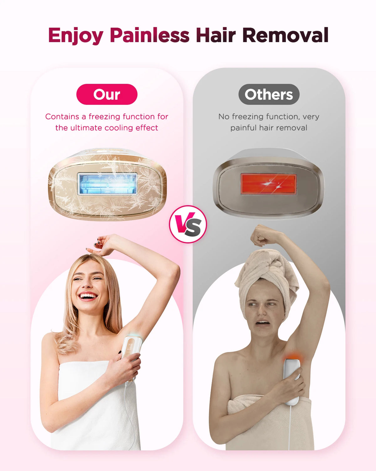 Totmizby IPL Laser Hair Removal Device For Men And Women