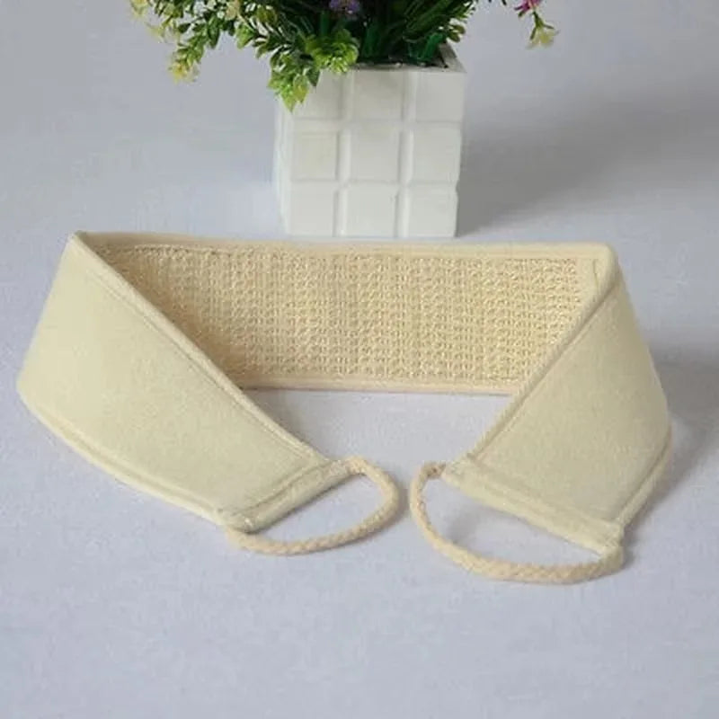 Premium Cotton Hemp Exfoliating Bath Shower Body Scrubbing Glove