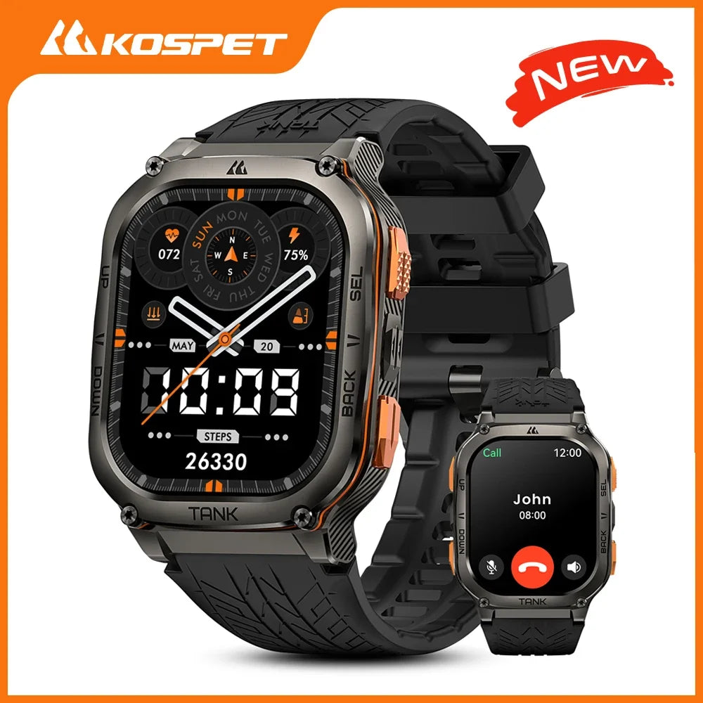 KOSPET TANK M3 Ultra GPS Smartwatch With Health Monitoring