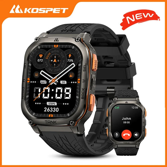 KOSPET TANK M3 Ultra GPS Smartwatch With Health Monitoring