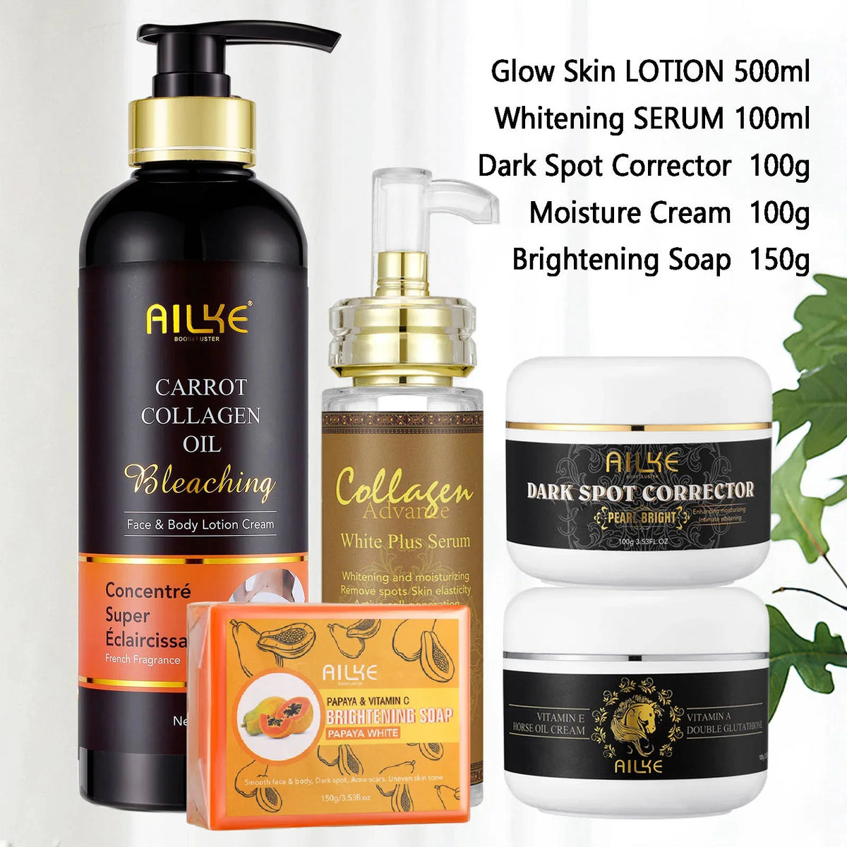 Ailke Collagen Brightening Serum For Dark Spots And Hydration