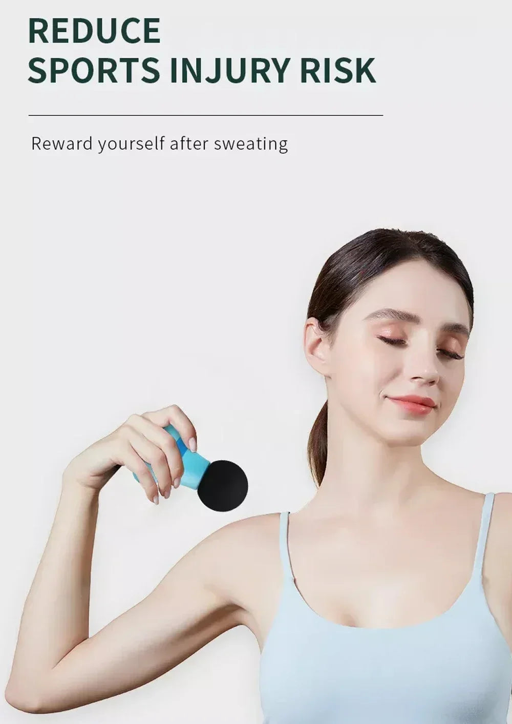 Portable Deep Tissue Percussion Muscle Massager For Athletes