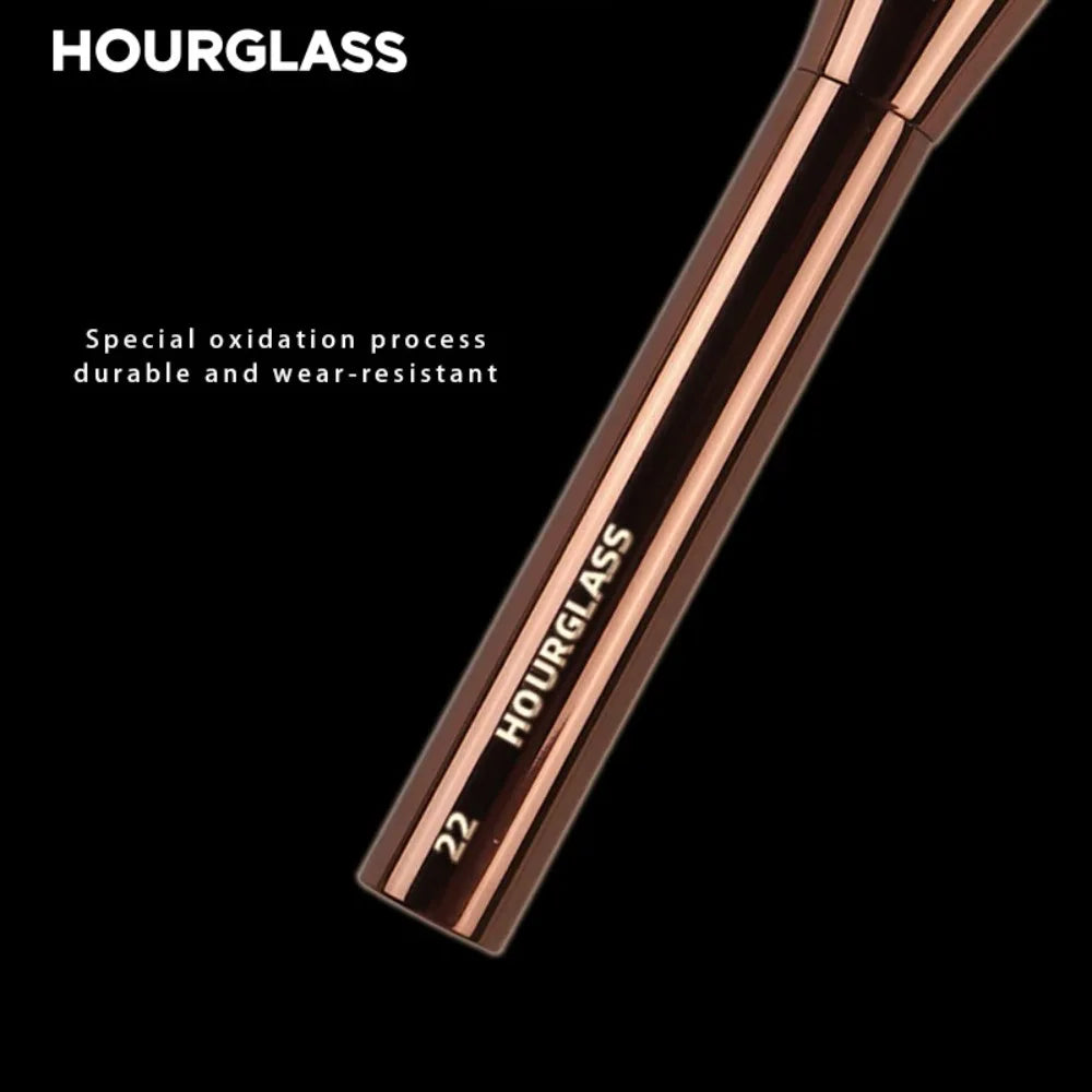 Angled Synthetic Makeup Brush For Foundation And Blush