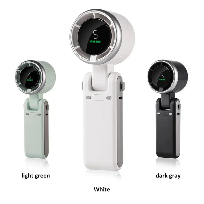 Portable Foldable Mini Fan USB Rechargeable For Office Desk Travel