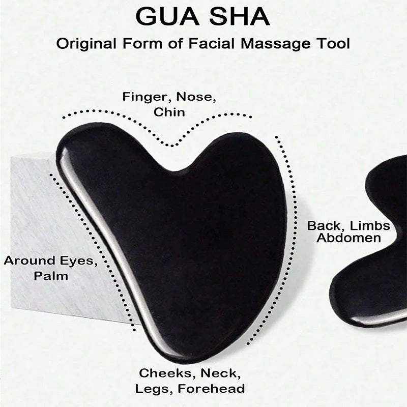 Plastic Ice Face Roller Gua Sha Set For Facial Massage
