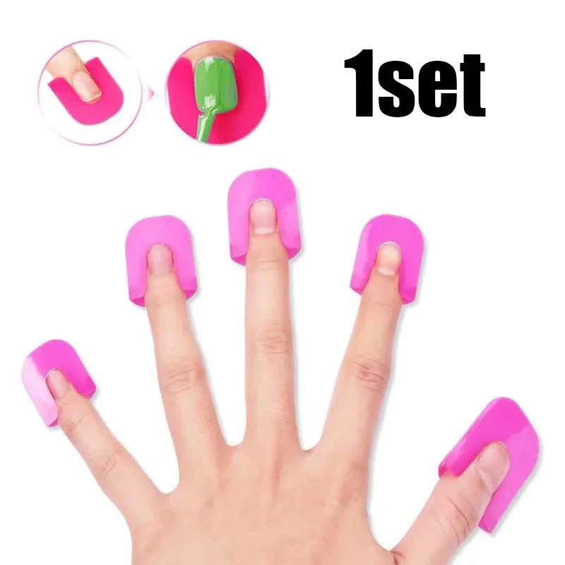 Professional Spill Proof Nail Polish Protectors For Manicure Design