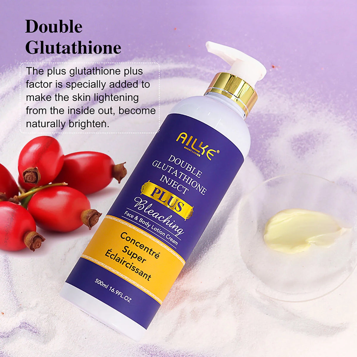 Ailke Glutathione Plus Skin Whitening Care Set Brightens Complexion