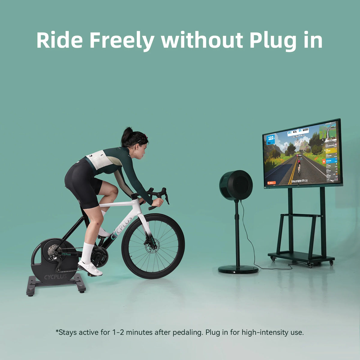 CYCPLUS R200 Smart Indoor Bike Trainer With ANT Plus Bluetooth