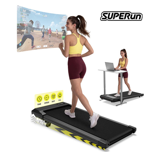 Superun Portable Walking Pad Mini Treadmill For Home And Office