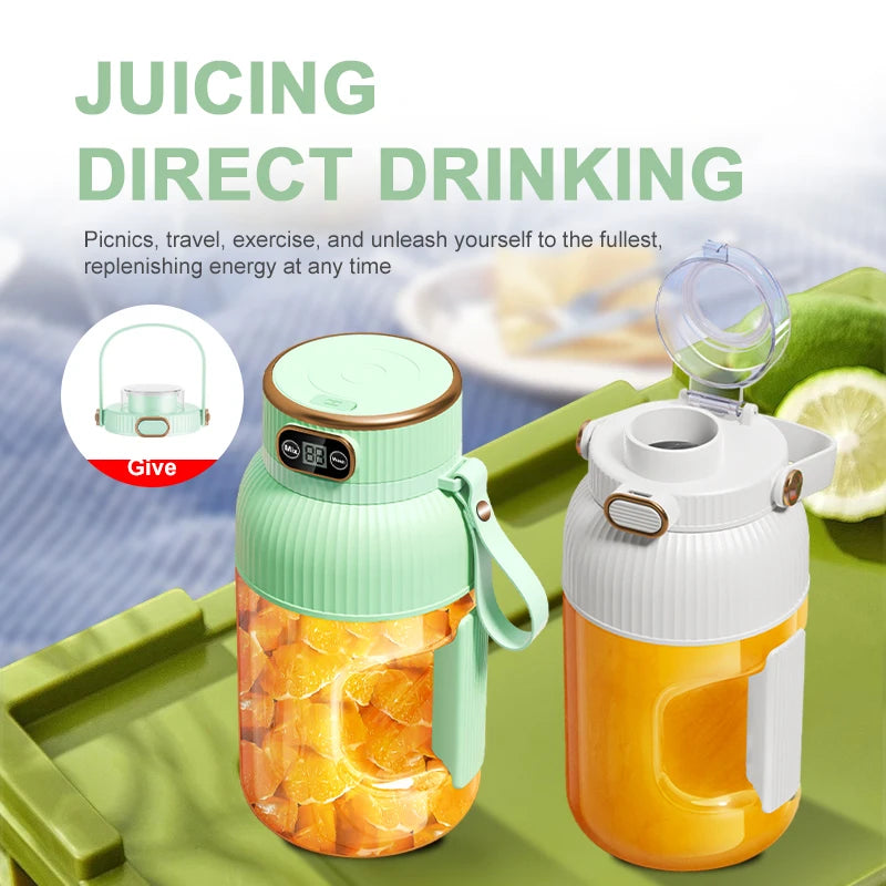 Portable USB Charging Fruit Juicer Blender Cup For Smoothies