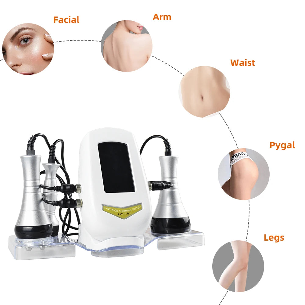 Missheart 3In1 Cavitation Massager For Body Slimming And Tightening