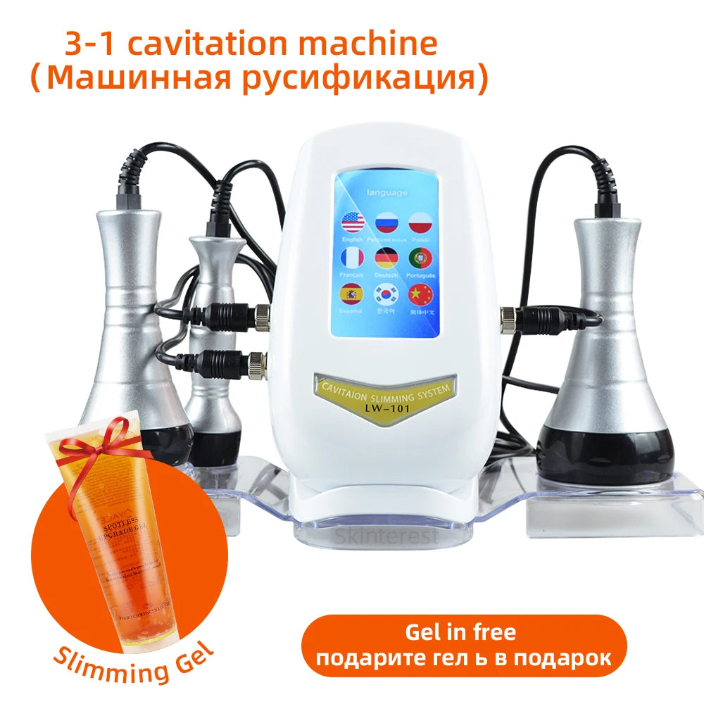 Missheart 3In1 Cavitation Massager For Body Slimming And Tightening