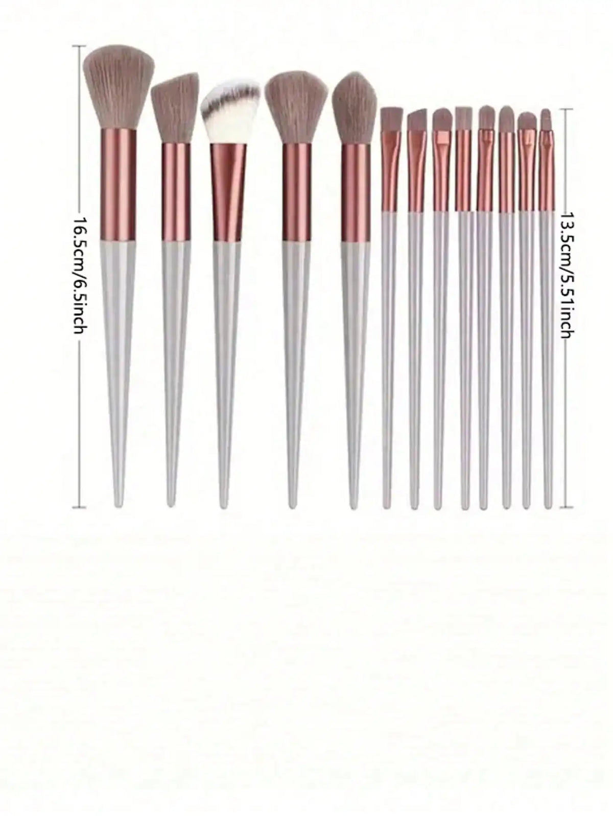 Professional Makeup Brush Set With Cosmetic Sponge And Case