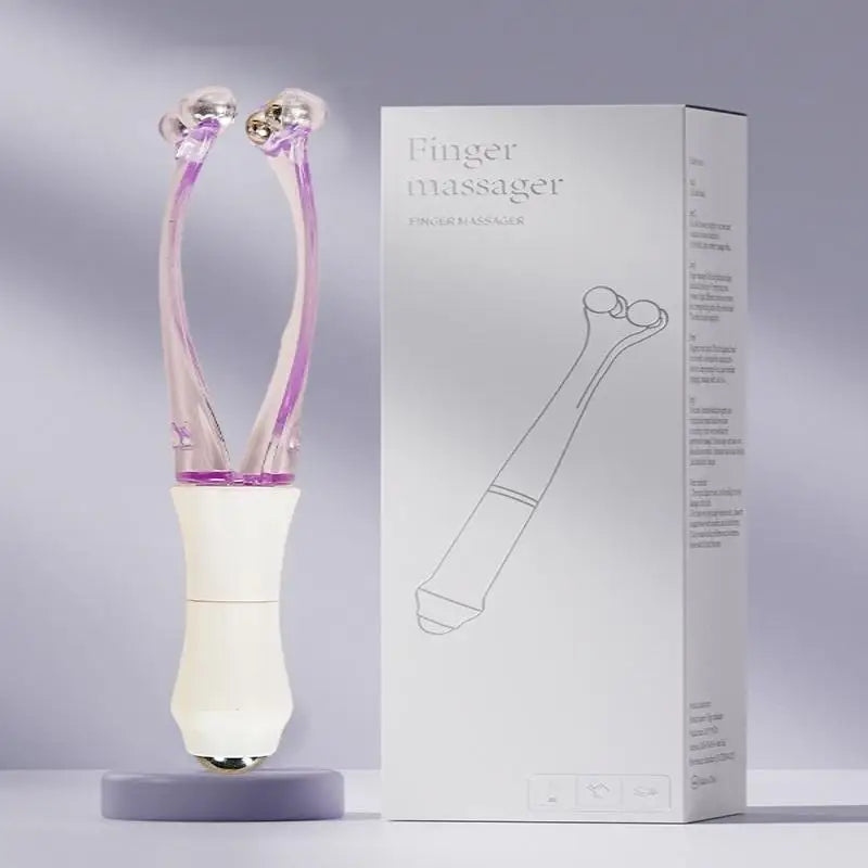 Dual End Finger Acupoint Massager For Hand Fatigue And Circulation