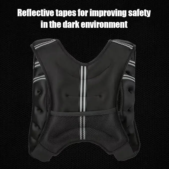 Weighted Workout Vest For Strength Training And Cardio Fitness