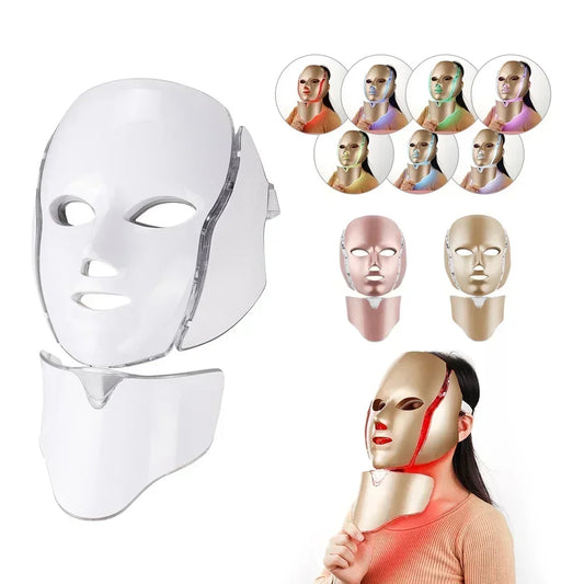 Iebilif Led Facial Mask For Anti Aging Skin Rejuvenation