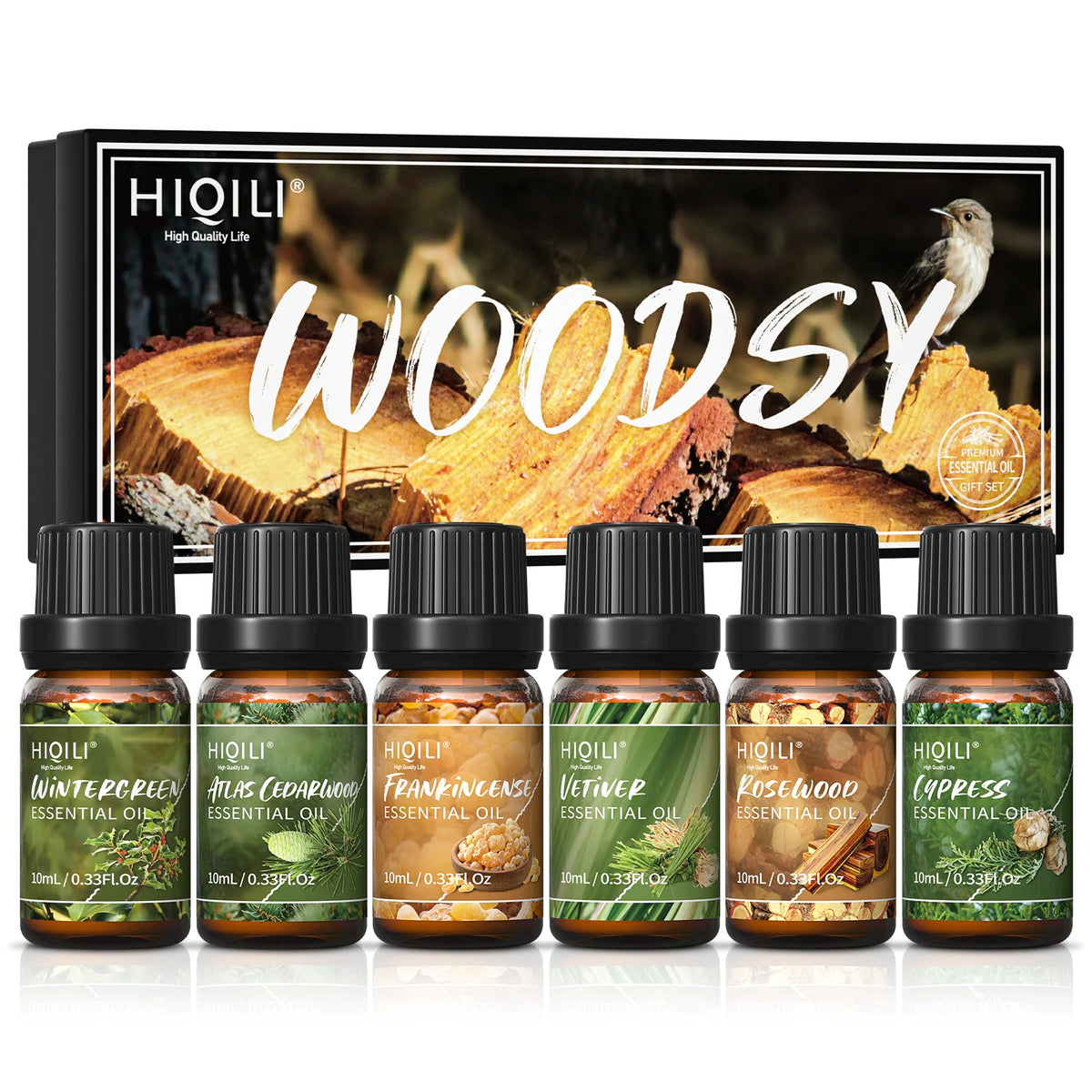 HIQILI Fragrance Oils Set For Aromatherapy Diffusers And DIY Crafts